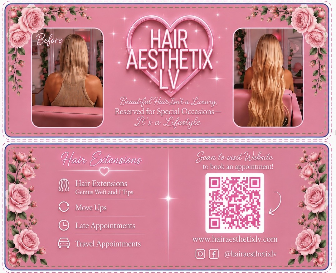 Hair Aesthetix LV — Hair Extensions & Salon project by Dragons Blood Development